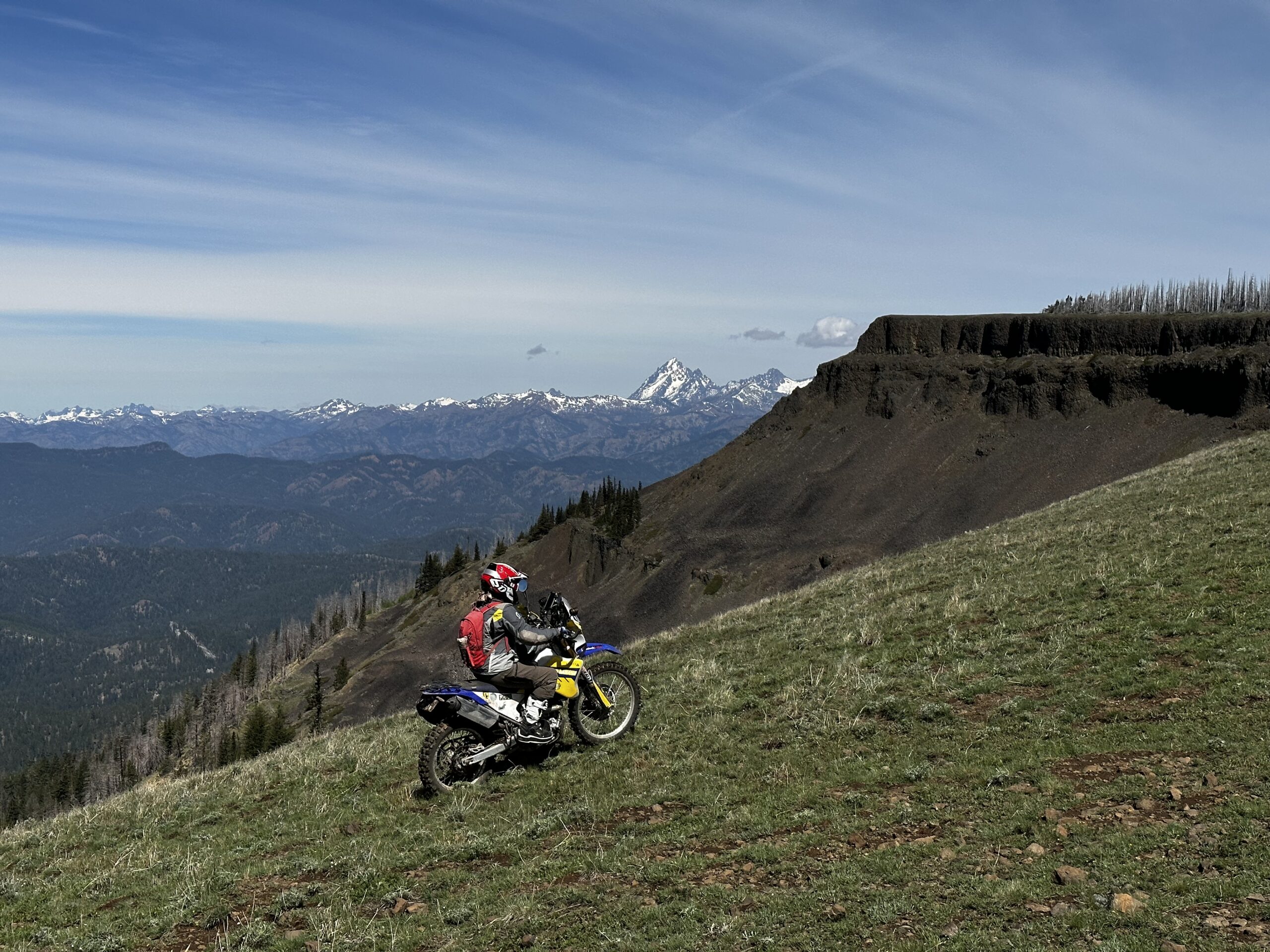 Overlook in Wenatchee Mountains